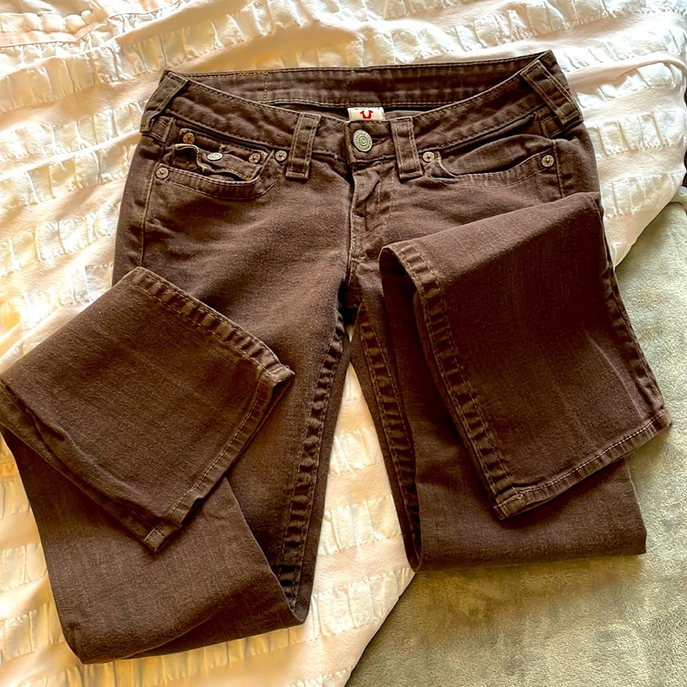 TRUE RELIGION brown 🤎 jeans